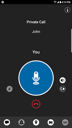 Android application Bell Push-to-talk screenshort