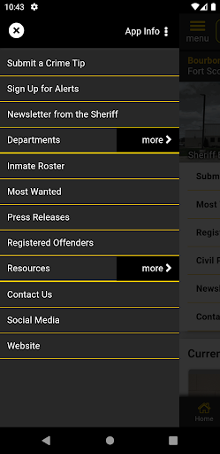 Bourbon County KS Sheriff Screen 2