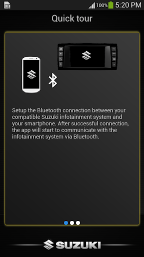 Android application Suzuki Remote Control App screenshort