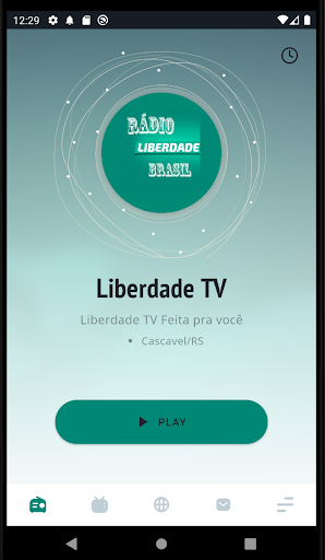 Android application Tv Liberdade screenshort