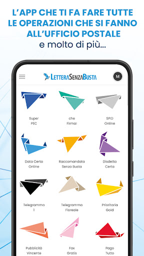 Android application Lettera Senza Busta screenshort