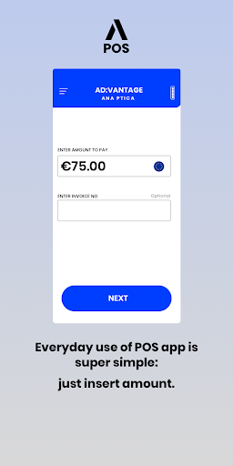 Ad:vantage POS Screen 2