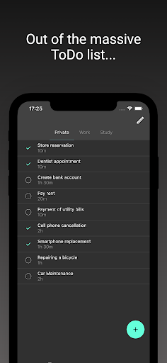 Pick Up ToDo Screen 2