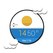 Material Sky Watch Face ☀️