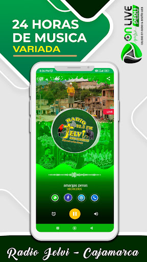 Android application Radio Jelvi 92.3 FM screenshort