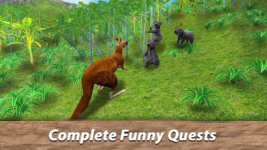 Screenshot 7 Kangaroo Family Simulator - ¡s android