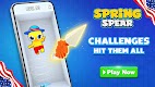 screenshot of Spring Spear: Aim & Snap