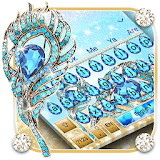 Peacock Diamond Feather Keyboard icon