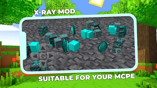 X Ray Mod for Minecraft PE