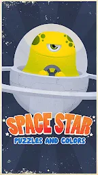 Space Star Puzzles for Toddler - Screenshot Image