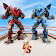Robot Ring Fight Games : Robot Fighting icon