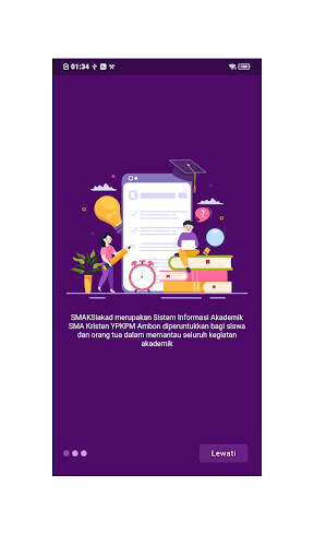 Android application SMAKris SIAKAD screenshort