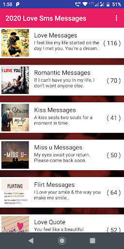 2024 Romantic Love Message Screen 3