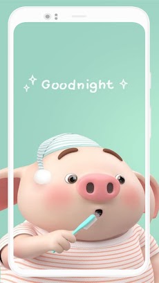 Cute Pig Wallpaperのおすすめ画像4