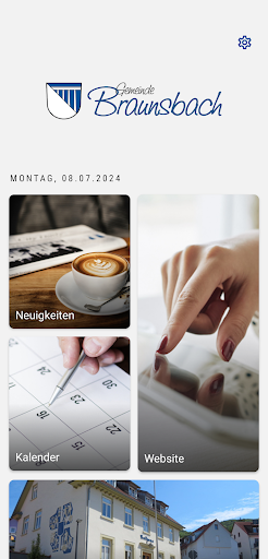 Android application Gemeinde Braunsbach screenshort
