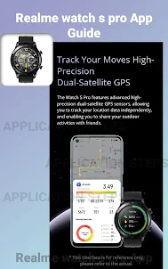 Realme watch s pro App Guide