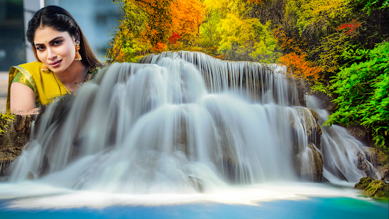 Waterfall Photo Editor -Frames Screenshot