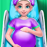 Pregnant Mommy Care Baby Games icon