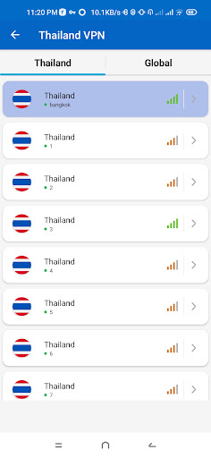 Thailand VPN - Fast & Secure Screen 3