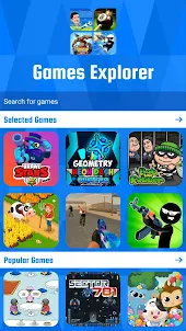 Games Explorer: Play them all