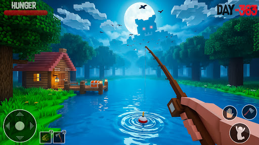 Dark Nights in Forest Survival