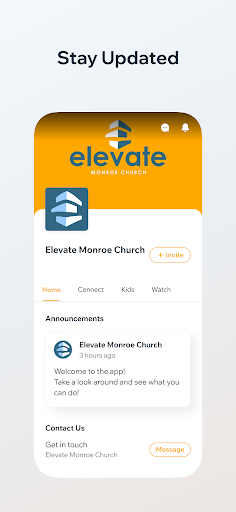 Elevate Monroe Church Screen 3