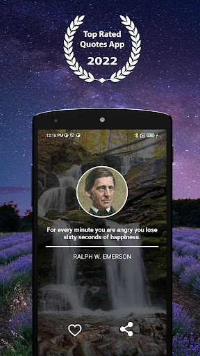 Android application Daily Quotes for Motivation screenshort