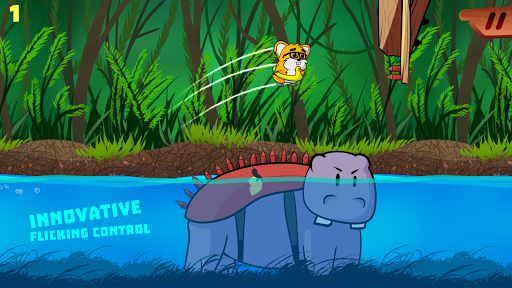 Benji the River Hamster Surfer