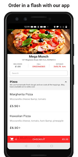 Android application Mega Munch screenshort