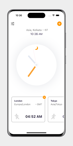 Android application World Clock 2024 screenshort