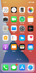 Phone 13 Launcher, OS 15 7.5.8 APK screenshots 1