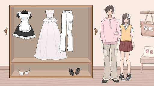 High School Girls Dress Up