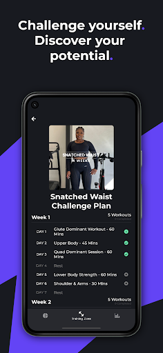 Screenshot of MyARC Fitness