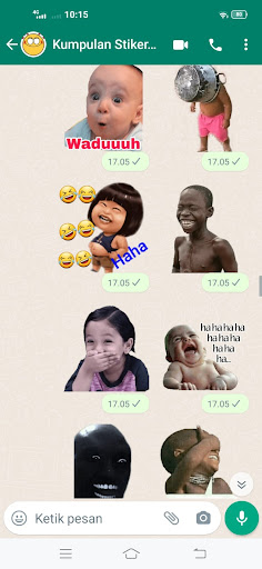 Pack Stiker Wa Lucu WaSticker