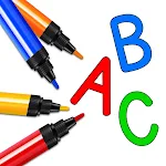 Cover Image of डाउनलोड ABC Tracing Kids Learning Game  APK
