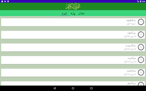 Quran, 16 Lines, Colored screenshot 14