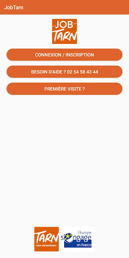 Android application JobTarn screenshort