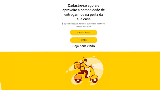 Android application EntregaNaporta screenshort