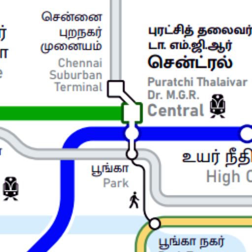 Chennai Metro Map 2023