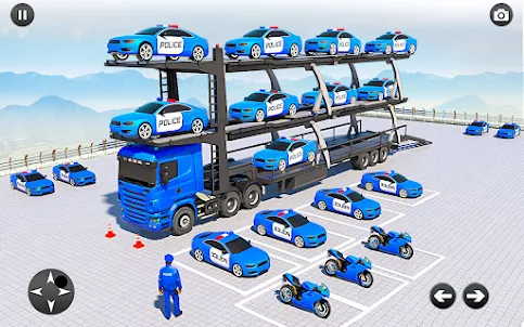 Police Truck Transport Game