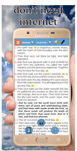 Android application Holy Bible (NIV) 1984 screenshort