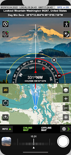 Screenshot of Compass G23 GPS Camera Offline