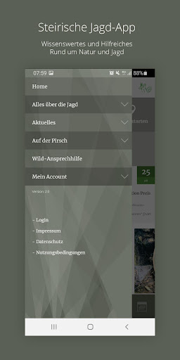 Steirische Jagd-App Screen 2