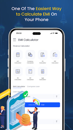 Android application EMI Calculator - Finance Tool screenshort