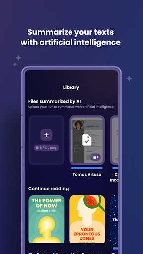 Screenshot of Bookster: Books in 15 Minutes