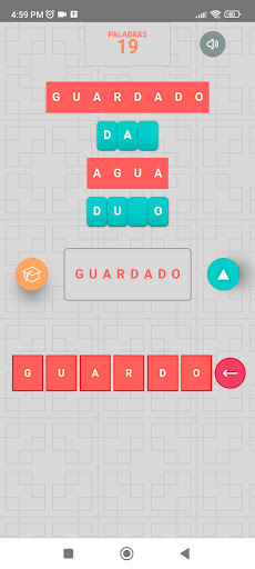 Android application ¿ Cuál es la palabra ? screenshort