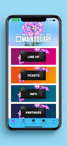 Android application Main Square screenshort