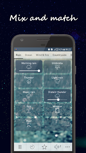 Android application Sound Machine: Sleep & Relax screenshort