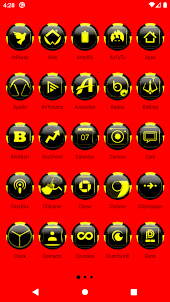 Yellow Icon Pack Style 6