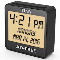 Digital Clock : Simple, Tiny, Ad-free Desk Clock.